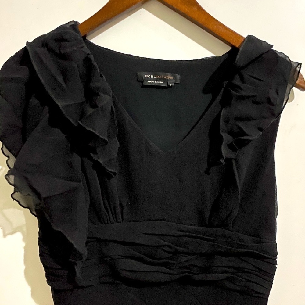 mint BCBG Maxazria evening cocktail dress size 2